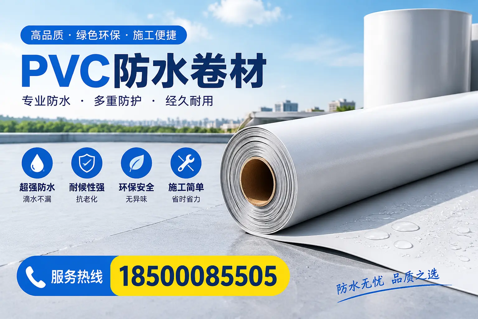 选用PVC防水卷材时需要避开的常见误区，特别是在鞍山