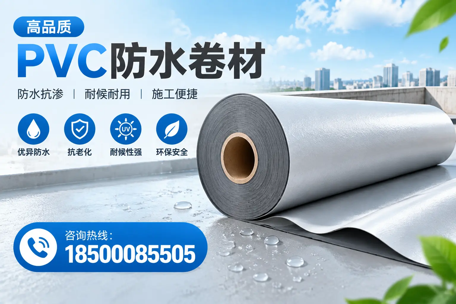什么是pvc防水卷材?鞍山消费者需了解的基础知识